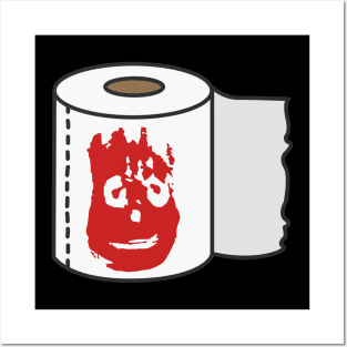 Toilet Paper Wilson Posters and Art